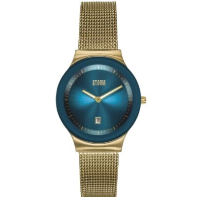 Womens STORM Watches Ultraslim Range | Mini Sotec Gold Teal