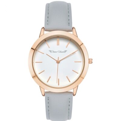 Womens STORM Watches Time Chain | Tc Homerton Leather Rose Gold