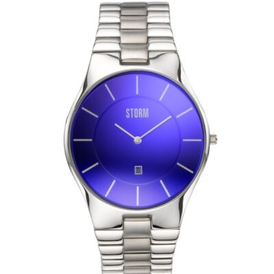 Mens STORM Watches Ultraslim Range | Slim-X Xl Lazer Blue