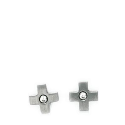 Womens STORM Watches Earrings | Dia Cross Studs