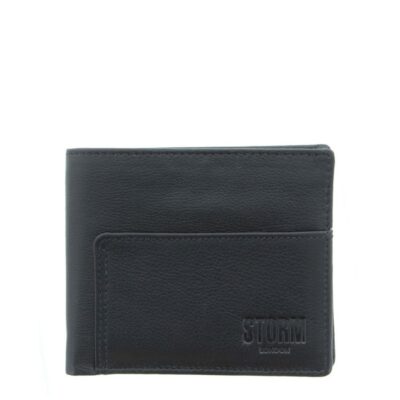 Mens STORM Watches Bags & Wallets | Zayden Leather Wallet Black