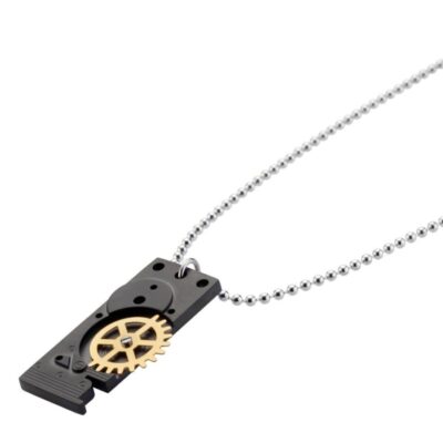 Mens STORM Watches Necklaces | Coglow Pendant Black