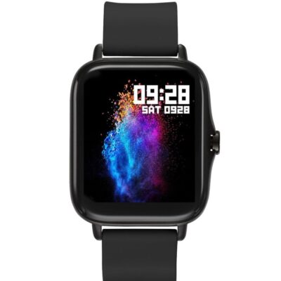 Mens STORM Watches Smart | Sm2 Smart Watch Silicon Black