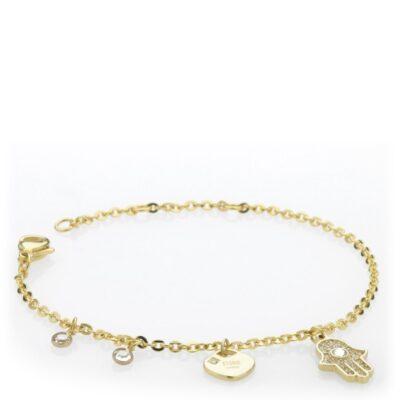 Womens STORM Watches Bracelets | Hamsa Chain Bracelet Gold