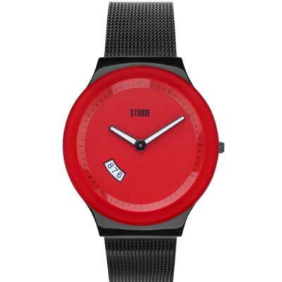 Womens STORM Watches Ultraslim Range | Sotec Slate Red