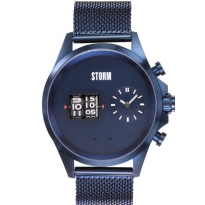 Mens STORM Watches Machina Range | Kombitron Ip-Blue