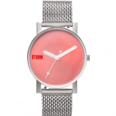 Womens STORM Watches Glass Genesis Range | New Blast V2 Mesh Red