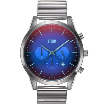 Mens STORM Watches Glass Genesis Range | Crusader Lazer Blue