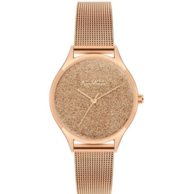 Womens STORM Watches Time Chain | Tc Poplar Shimmer Mesh Rose Gold