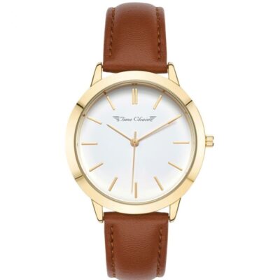 Womens STORM Watches Time Chain | Tc Homerton Leather Gold