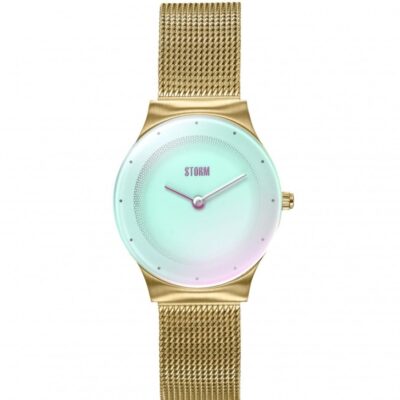 Womens STORM Watches Ultraslim Range | Mini Terelo Gold Ice