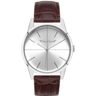 Womens STORM Watches Time Chain | Tc Dalston Leather Silver