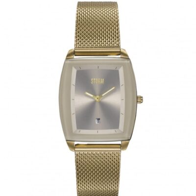 Womens STORM Watches Ultraslim Range | Mini Zaire Gold Taupe