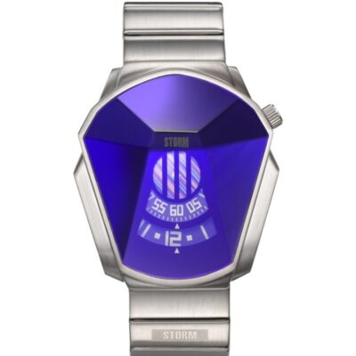 Mens STORM Watches Glass Genesis Range | Darth Lazer Blue