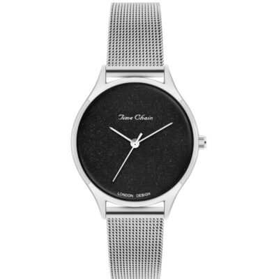 Womens STORM Watches Time Chain | Tc Poplar Shimmer Mesh Black