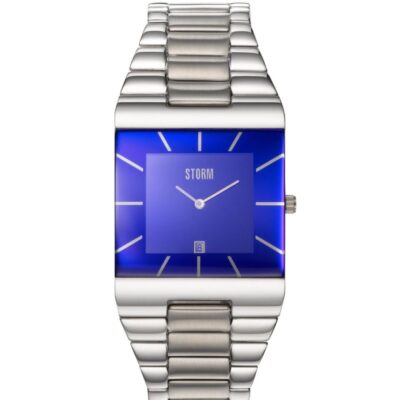 Mens STORM Watches Ultraslim Range | Omari Xl Lazer Blue