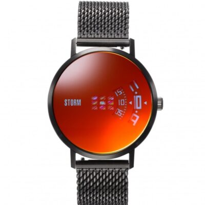 Mens STORM Watches The Disc Project | Remi V2 Mesh Slate Red